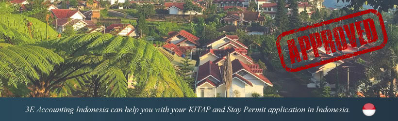 3E Accounting Indonesia can help you with your KITAP and Stay Permit application in Indonesia.