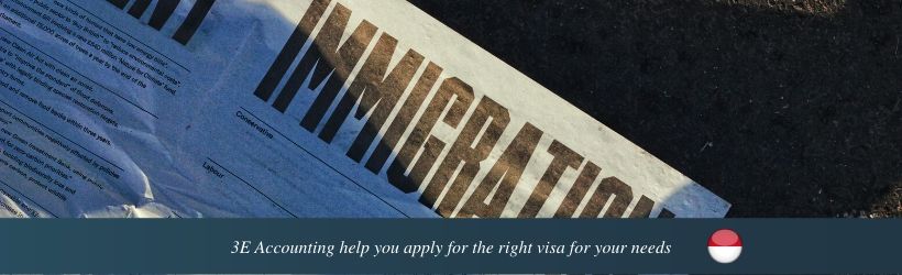 3E Accounting help you apply for the right visa for your needs. 