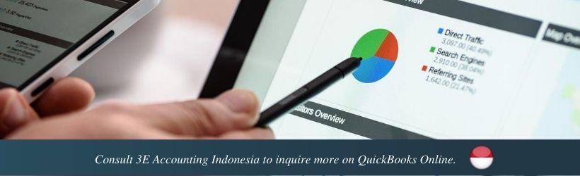 Consult 3E Accounting Indonesia to inquire more on QuickBooks Online