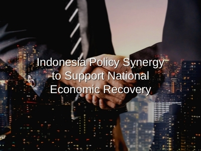 Indonesia Policy Synergy to Support National Economic Recovery