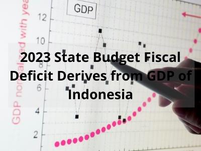 2023 State Budget Fiscal Deficit Derives from GDP of Indonesia