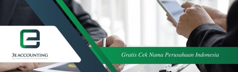 Gratis Cek Nama Perusahaan Indonesia