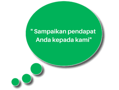 Sampaikan pendapat Anda kepada kam