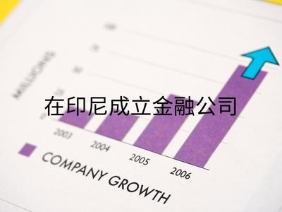 在印尼成立金融公司