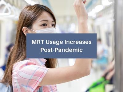 MRT Usage Increases Post-Pandemic