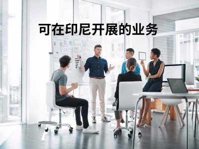 可在印尼开展的业务 