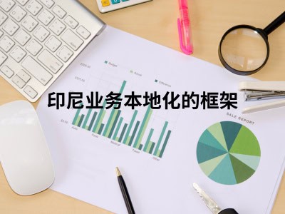 印尼业务本地化的框架 