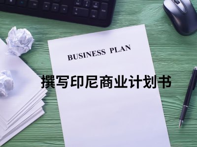 撰写印尼商业计划书 