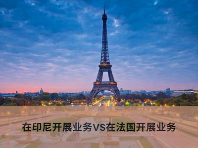 在印尼开展业务VS在法国开展业务