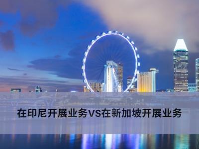 在印尼开展业务VS在新加坡开展业务