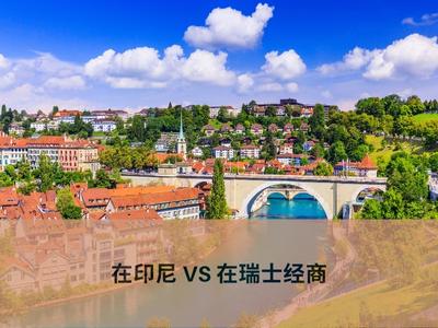 在印尼 VS 在瑞士经商