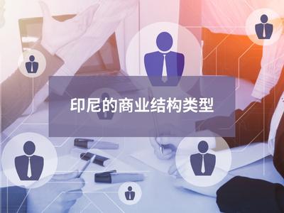 印尼的商业结构类型