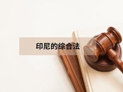 印尼的综合法