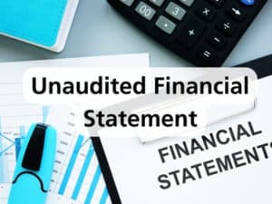 Unaudited Financial Statement - Business Compendium