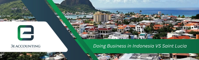 Doing Business in Indonesia VS Saint Lucia