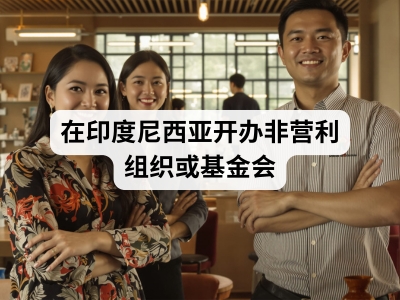 在印度尼西亚开办非营利组织或基金会