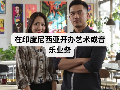 在印度尼西亚开办艺术或音乐业务