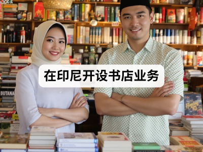 在印尼开设书店业务