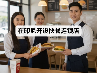 在印尼开设快餐连锁店