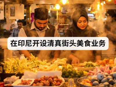 在印尼开设清真街头美食业务