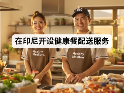 在印尼开设健康餐配送服务