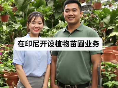 在印尼开设植物苗圃业务