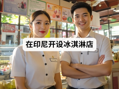 在印尼开设冰淇淋店