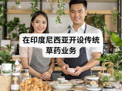在印度尼西亚开设传统草药业务