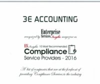Enterprise Services Insights Ranks 3E Accounting Among the Top 10 Premium Compliance Service Providers in the APAC Region