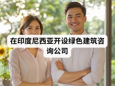 在印度尼西亚开设绿色建筑咨询公司