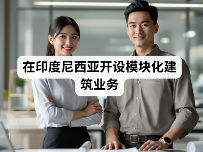 在印度尼西亚开设模块化建筑业务