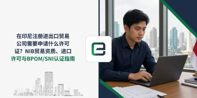 在印尼注册进出口贸易公司需要申请什么许可证？NIB贸易资质、进口许可与BPOM/SNI认证指南