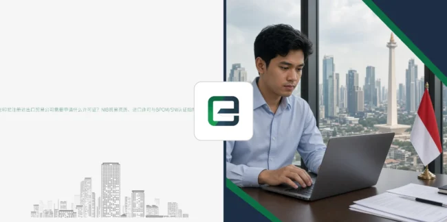 在印尼注册进出口贸易公司需要申请什么许可证？NIB贸易资质、进口许可与BPOM/SNI认证指南