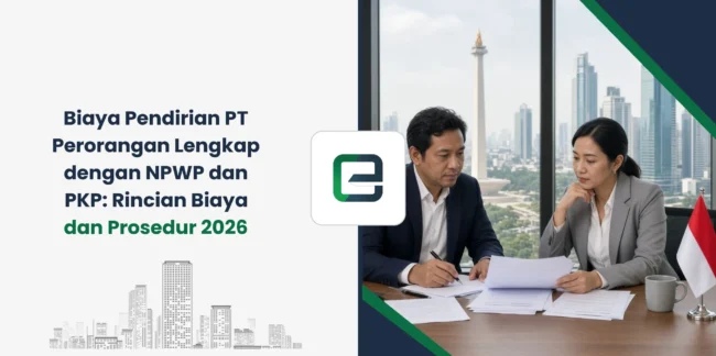 Biaya Pendirian PT Perorangan Lengkap dengan NPWP dan PKP: Rincian Biaya dan Prosedur 2026