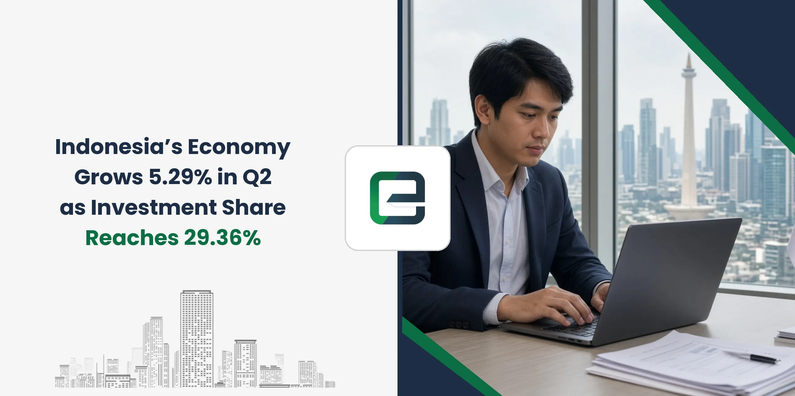 Indonesia’s Economy Grows 5.29% in Q2 as Investment Share Reaches 29.36%